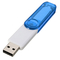 64GB 2,0 3,0 caso trasparente di memoria completa della chiavetta USB 80MB/S di torsione