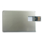 La carta di credito piena di memoria ha modellato i bastoni del usb impermeabilizza 256GB 8GB ROSH