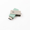 Unità USB di plastica 64GB 128GB di torsione del metallo 360 gradi di memory stick di USB 2.0