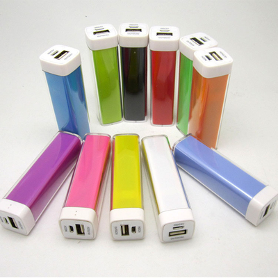 MAH Colorful Metal Power Bank 2000 91x25x25MM per uso del regalo