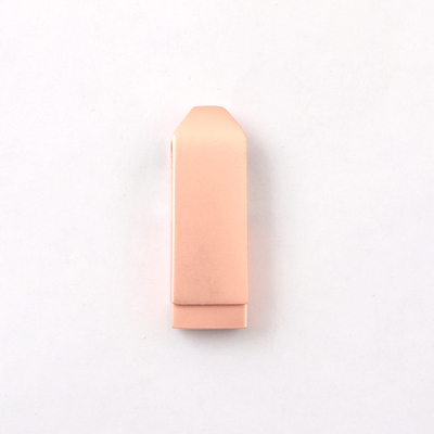 Rose Gold Metal Color unità USB di torsione di 360 gradi che carica i dati liberi