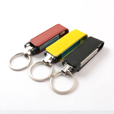 2,0 3,0 logo di goffratura su misura di cuoio delle chiavette USB 32GB 256GB dell'unità di elaborazione