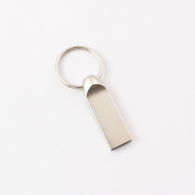 Corpo in argento Matt Metal USB Pen Drive 2.0 64GB 128GB 20MB/S Logo laser personalizzato