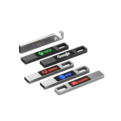 Chiavetta USB 16G 32G 64G 128G 2,0 della luce del regalo di festa LED