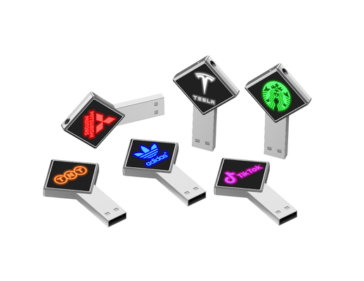 Chiavetta USB super 128GB 256GB 3,0 della luce del buon regalo LED
