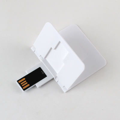 La carta di credito di plastica dell'ABS USB attacca 2,0 la stampa di entrambi i lati CMYK di 128GB 64GB