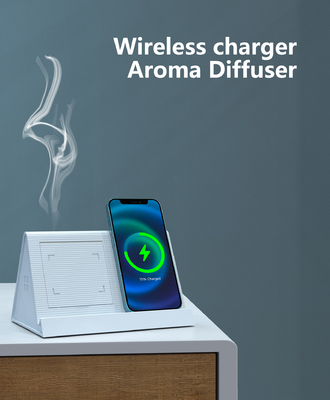 3 in 1 diffusore senza fili multifunzionale 15W 9V dell'aroma dell'umidificatore del caricatore