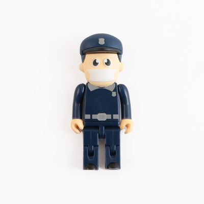 La gente modella il memory stick veloce del Usb con la testa aperta della muffa del PVC