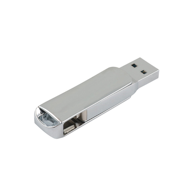 Tipo d'argento C Pendrive del metallo con conformità brillante with la certificazione americana