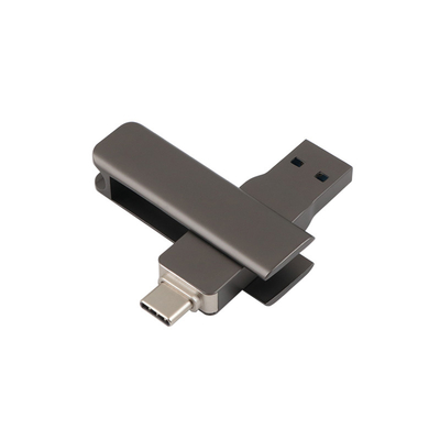 Le forme del metallo sparano il tipo nero accordo dell'azionamento di C USB 3,0 con l'UE e gli Stati Uniti Standrad