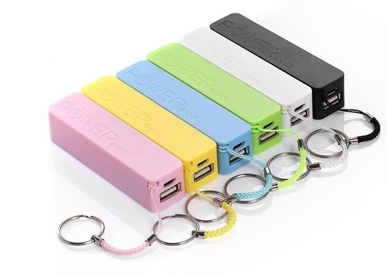 Pubblicità della batteria piena della Banca 2600MAH 3000MAH 18650 di plastica di potere del regalo di stile