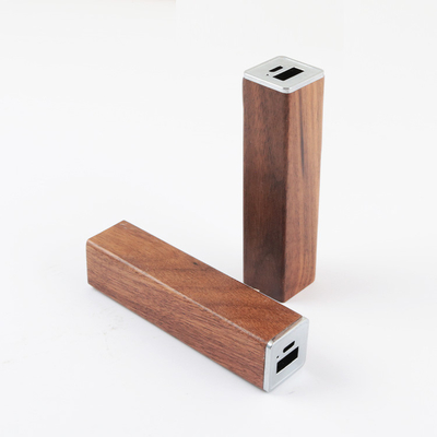 La Banca di legno 2400mah 3000mah 18650 Li Ion di potere della batteria piena ad alto livello