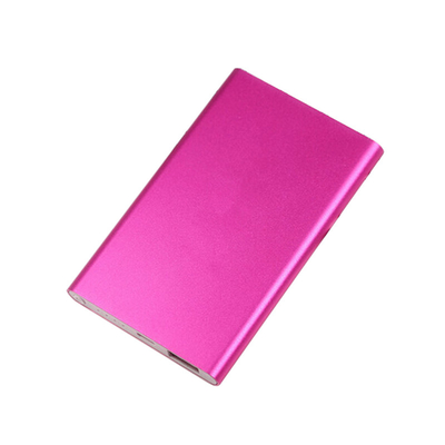 La pubblicità portatile della Banca di potere del regalo del metallo disegna 3000MAH 5000 MAH Lithium Battery