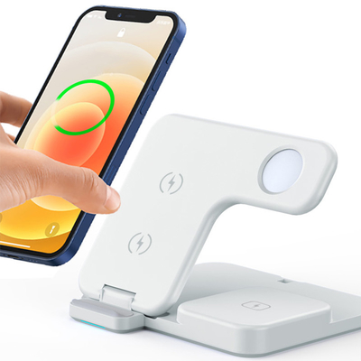 Ricaricabile portatile pieghevole da 15W Samsung Fast Wireless Charger con telefono