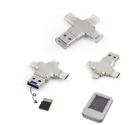 4 in un tipo chiavette USB di C OTG 2,0 3,0 30MB/S per il telefono di Android