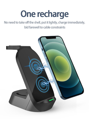 Protezione da sovratemperature Fast Charge Pad di ricarica wireless con materiale ABS PC