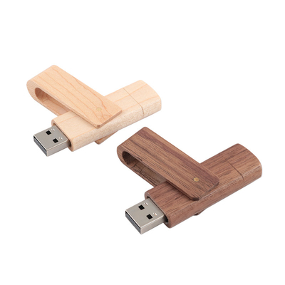 USB A e tipo c Unità flash USB in legno con tipo di interfaccia USB2.0/3.0 per il trasferimento rapido di dati