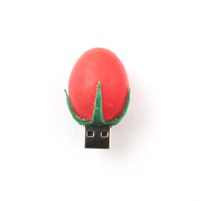 Tomato a forma di alimento reale unità flash USB personalizzate con 7-15 giorni di tempo di consegna