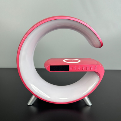 Caricabatterie wireless QI ad alte prestazioni 3 in 1 con uscita LED da 4W