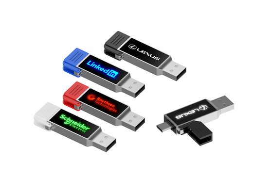 Piccole scatole bianche OTG USB Flash Drive Il perfetto compagno di lavoro