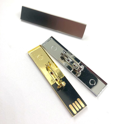Stampa del logo CMYK entro 2 ore USB in metallo a prova di urti