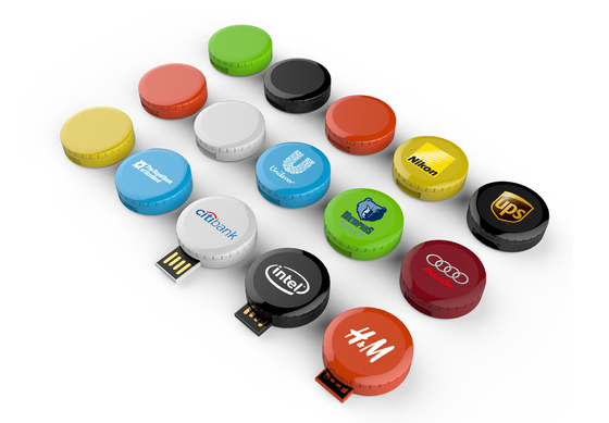 Memoria USB gommata con velocità di trasferimento dati Toshiba Chips Ampia gamma di temperature
