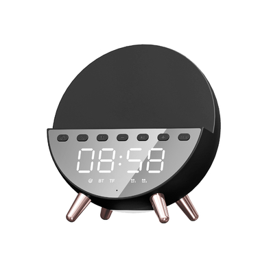Caricabatterie wireless da 15W con altoparlante Bluetooth e luce 131*75*146MM