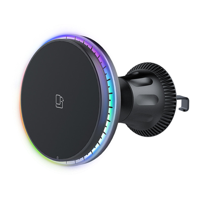 Materiale ABS Silicone Magnetico Car Vent Charger Soluzione di guida rapida e stabile