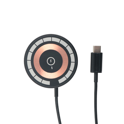 Stazione di ricarica wireless per iPhone personalizzata con supporto a scatola Materiale OEM