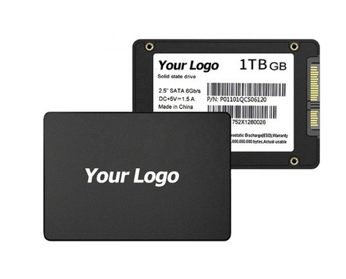 SSD SATA di alta capacità da 2,5 pollici da 128 GB con resistenza alle vibrazioni e consumo di energia da 10-2000 Hz