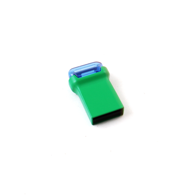 Color verde Mini USB 3.0 Metal USB Flash Drive rettangolare con chip flash di classe A