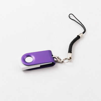 La custodia Meta per unità flash di memoria USB in metallo da 4 GB 8 GB 16 GB 32 GB 64 GB può ruotare di 360 gradi