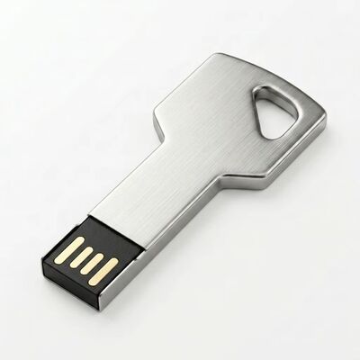 Chiavetta USB in lega di zinco abilitata alla crittografia Progetta su misura Dispositivo di archiviazione sicuro durevole di benvenuto Ideale per le aziende