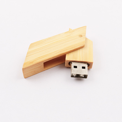 L'acero di bambù modella la velocità veloce 8GB 256GB 30MB/S delle chiavette USB di legno su ordinazione