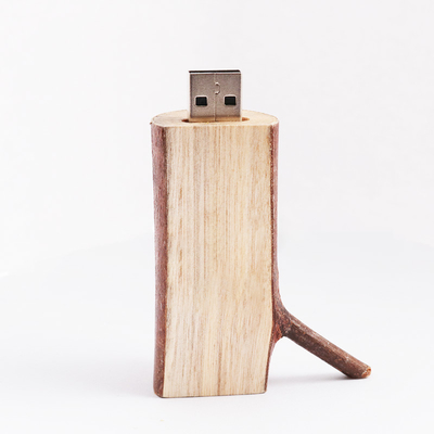 Chiavetta USB 2,0 della radice dell'albero un'ecologia 128GB di legno 256GB di 3,0 originali