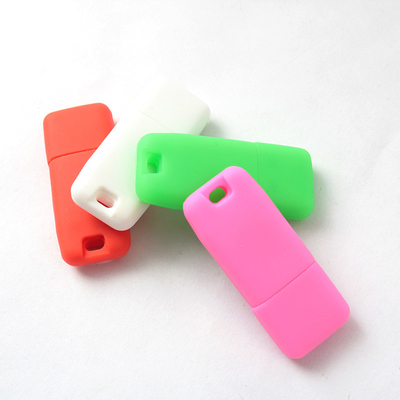muffa aperta stampata su ordinazione di USB 2.0 70MB/s 512GB delle chiavette USB del 2D silicone