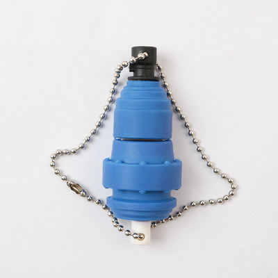 Chiavette USB personalizzate della muffa aperta del PVC 8gb 16GB 32GB 64GB 128GB con portachiavi