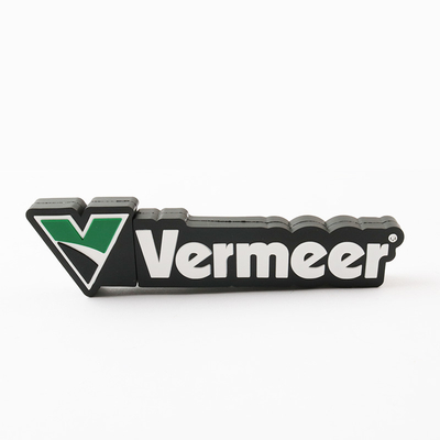 la lettera 3D ha personalizzato la chiavetta USB 3,0 128GB 256GB 512GB del Usb del PVC di forma della muffa aperta