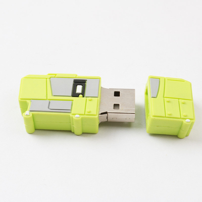 Materiale del PVC fatto dalle chiavette USB 2,0 di forma di Customzied un tipo istantaneo di 3,0 metalli