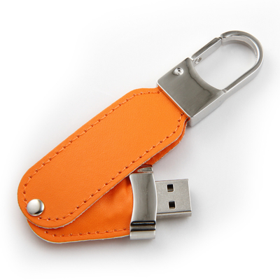 L'unità di elaborazione di goffratura di logo riveste di pelle la chiavetta USB 2,0 102x25x10mm 8GB