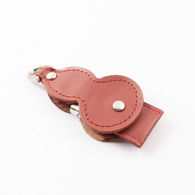 Bastone di cuoio di USB del metallo 2,0 con la goffratura/logo 256GB 50MBS stampa/del laser