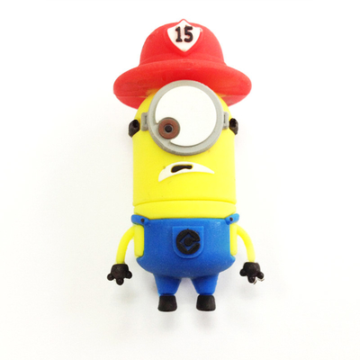 Chiavetta USB 2.0 e 3.0 del USB 2.0 e 3.0 del USB 2.0 e 3.0 del PVC del PVC del personaggio dei cartoni animati dei servitori svegli