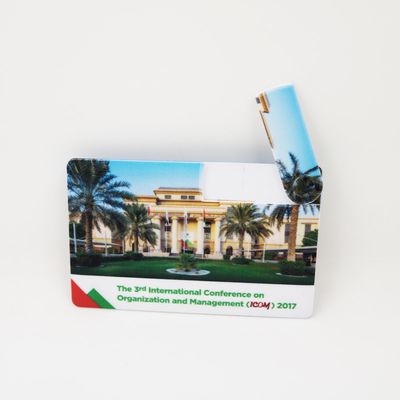 2,0 il UDP ha classificato una carta di credito USB attacca il logo di 32GB 64GB 128GB CMYK