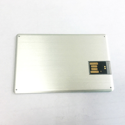 La carta di credito piena di memoria ha modellato i bastoni del usb impermeabilizza 256GB 8GB ROSH