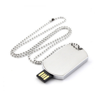 Il logo personale chiavetta USB 128GB del metallo 2,0 ha classificato i chip istantanei di un UDP