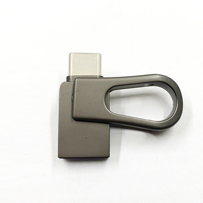 Il tipo chiavette USB del metallo di C OTG 2,0 128GB 256GB ROHS ha approvato