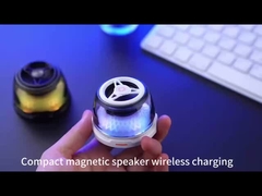 Frequenza di lavoro del caricabatterie wireless multifunzione 100-205KHZ Fidget Spinner Light e ABS all'interno
